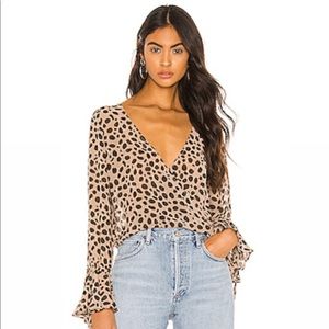 Revolve superdown surplice top